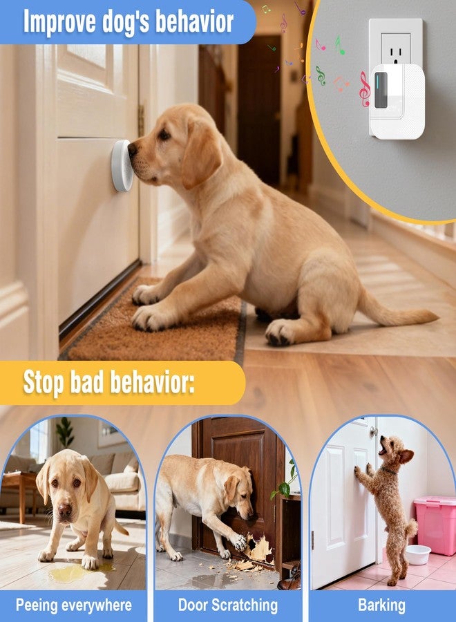 ChunHee WiFi Smart Dog Door Bell for Potty Training to Go Outside–Wireless Doggy Doorbell with Tuya Phone Notification–Waterproof Touch Button and Adjustable Volume, Multi-User Alerts(1 Dog Buttons) - Image 4